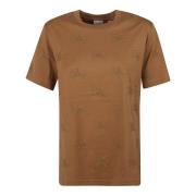 Stijlvolle T-shirts en Polos Burberry , Brown , Dames