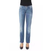 Blauwe Katoenen Jeans & Broek Byblos , Blue , Dames