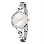 K7E23B46 Grafisch Horloge voor Vrouwen Calvin Klein , Gray , Dames