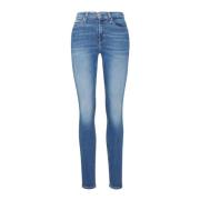 Ultieme Skinny Jeans Calvin Klein , Blue , Dames