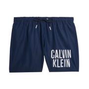 Heren Beachwear Collectie - Km0Km00794 Calvin Klein , Blue , Heren
