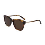 Stijlvolle zonnebril voor dames Ck19524S 41724 Calvin Klein , Brown , ...