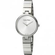 Zilveren Quartz Horloge - Stijlvol en Duurzaam Calvin Klein , Gray , D...