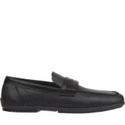 Moderne zwarte loafers met luxe uitstraling Calvin Klein , Black , Her...