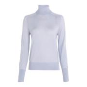 Hoge Nek Coltrui Calvin Klein , Blue , Dames