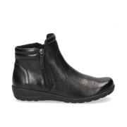 Casual booties Caprice , Black , Dames