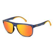 Stijlvolle zonnebril met contrasterende details Carrera , Blue , Unise...