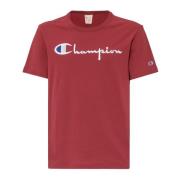 T-shirt Champion , Red , Heren