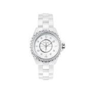 Verhoog je stijl met een prachtige keramische horloge Chanel , White ,...