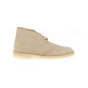 Lage laars voor heren van suède leer Clarks , Beige , Heren