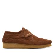 schoenen originelen wever cola suede Clarks , Brown , Heren