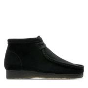 Wallabee Boot W Clarks , Black , Dames