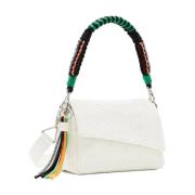 Dames Witte Tas voor Lente/Zomer Desigual , White , Dames