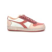 Comfortabele Lage Sneakers Diadora , Pink , Dames