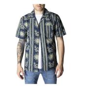 Klassieke Print Overhemd Dickies , Blue , Heren