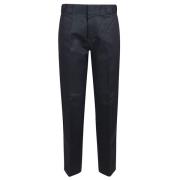 Blauwe Werkkatoenen Broek Dickies , Blue , Heren