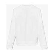 Sweatshirt met contrasterende hiel en logodetails Diesel , White , Her...
