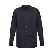 Normaal shirt Diesel , Black , Heren