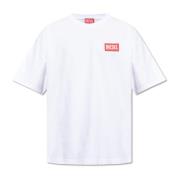 T-Nlabel-L1 T-shirt Diesel , White , Heren