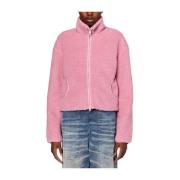 Paarse Synthetische Sweatshirt voor Vrouwen Diesel , Pink , Dames