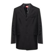 ‘J-Warhols’ blazer in contrasterende stoffen Diesel , Black , Heren