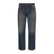 Loszittende jeans 2001 D-Macro L.30 Diesel , Blue , Heren