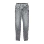 Grijze D-Strukt Jeans Diesel , Gray , Heren