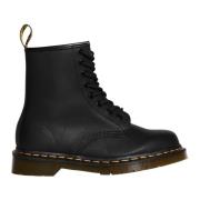 Zwarte Veterschoenen Verhogen Stijl Dr. Martens , Black , Dames