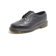 Leren veterschoenen Dr. Martens , Black , Heren