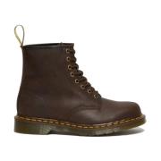 Klassieke 8-Oogleren Laars Dr. Martens , Brown , Heren