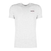 Eenvoudig Ronde Hals T-shirt Dsquared2 , Beige , Heren