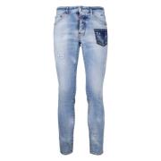 Denim Broek Dsquared2 , Blue , Heren