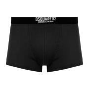 Ceresio 9 Trunk Boxershorts Dsquared2 , Black , Heren