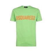 Basic T-Shirt Dsquared2 , Green , Heren
