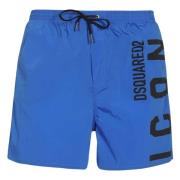 Boxer Zwembroek Dsquared2 , Blue , Heren