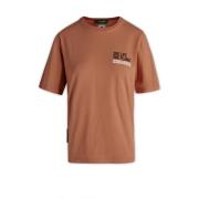 Stijlvolle Dames T-Shirts Collectie Dsquared2 , Brown , Dames