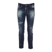 Skater Jeans voor Heren Dsquared2 , Blue , Heren