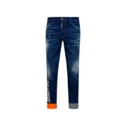 Slim-Fit Cool Guy Jeans Dsquared2 , Blue , Heren