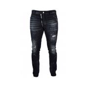Cool Guy Slim-Fit Zwarte Jeans Dsquared2 , Black , Heren