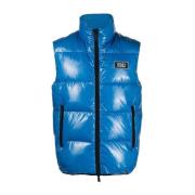 Stijlvolle Gilet Vest voor Heren Dsquared2 , Blue , Heren