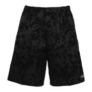 Trendy Camouflage Shorts Dsquared2 , Black , Heren