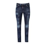 Cool Guy Blauwe Jeans - Slim Fit, Vervaagd Effect Dsquared2 , Blue , H...