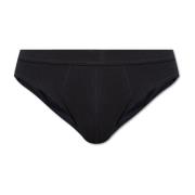 Katoenen slip met logo Dsquared2 , Black , Heren