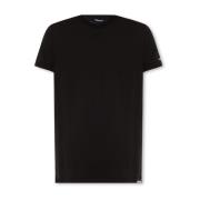 Katoenen T-shirt Dsquared2 , Black , Heren