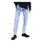 Heren Cool Guy Jeans met Verfspat Effect Dsquared2 , Blue , Heren