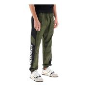 Stretchkatoenen broek met tweewegritsen Dsquared2 , Green , Heren