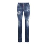Slim Fit Jeans Dsquared2 , Blue , Dames
