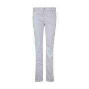 Witte Flare Jeans Retro Stijl Dsquared2 , White , Dames