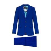 Blauw Pak met Zakken Dsquared2 , Blue , Dames