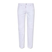Witte Destroyed Jeans Dsquared2 , White , Heren